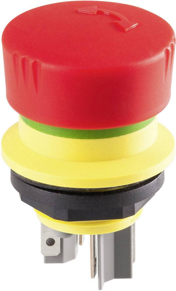 Schlegel YVLOO, YVLOO nouzový vypínač, 250 V/AC, 2 rozpínací kontakty, 1 ks
