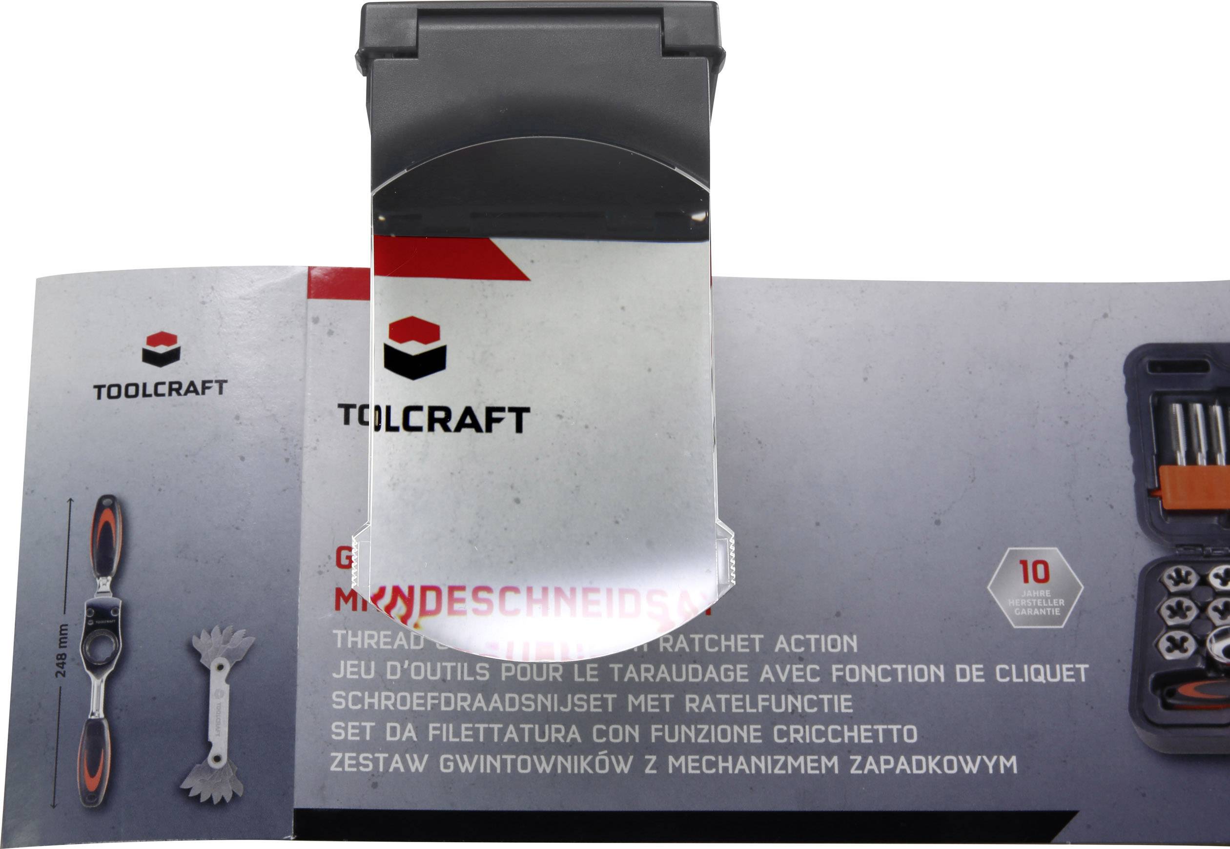 TOOLCRAFT 1511641 Lupa se stojánkem 6 x zvětšení=2 x Třída energetické účinnosti 2021 n.rel.-5
