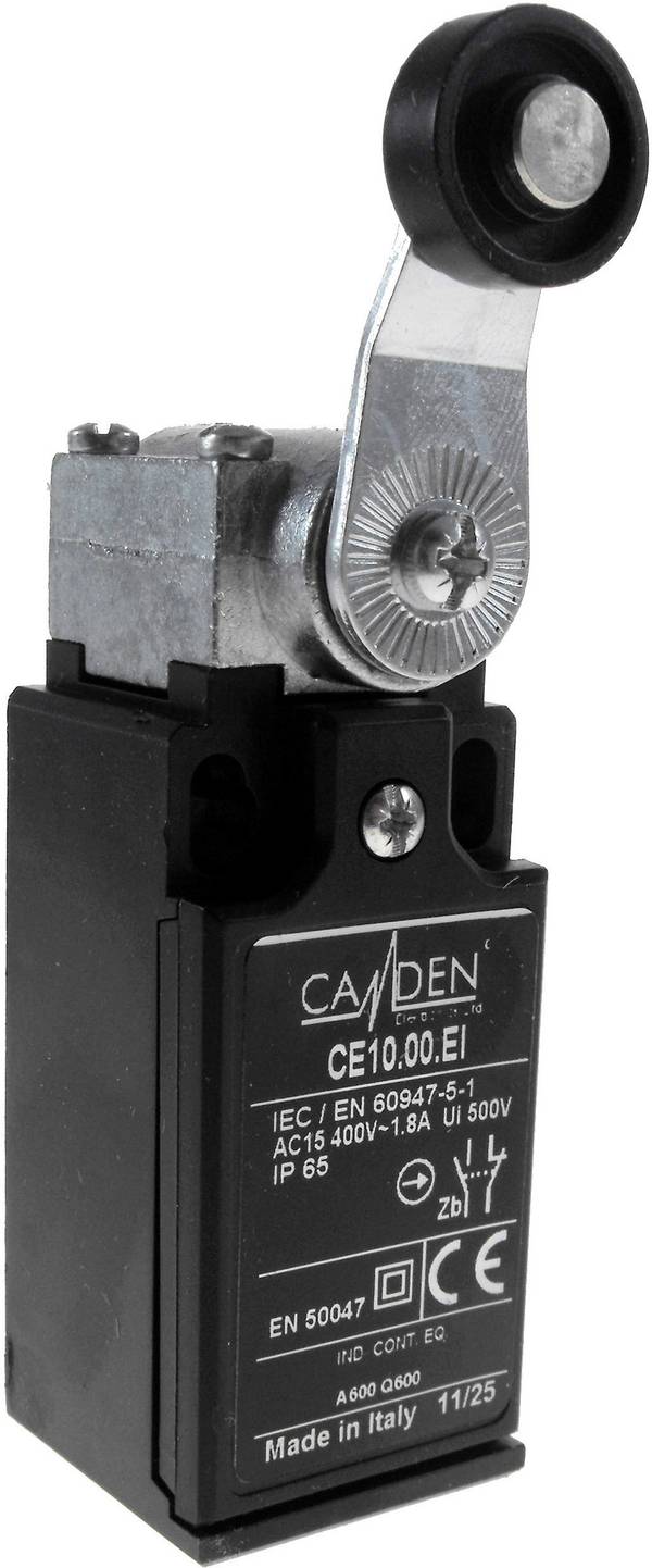 Camdenboss CE10.00.EI-CON CE10.00.EI-CON koncový spínač 500 V  páka s rolnou/simulovanou rolnou bez aretace IP65 1 ks