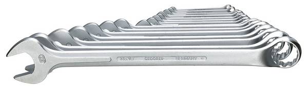 Gedore 6000160 6000160 sada očkoplochých klíčů 15dílná Délka klíče (cm) (jen pro nadpis) 6 - 32 mm