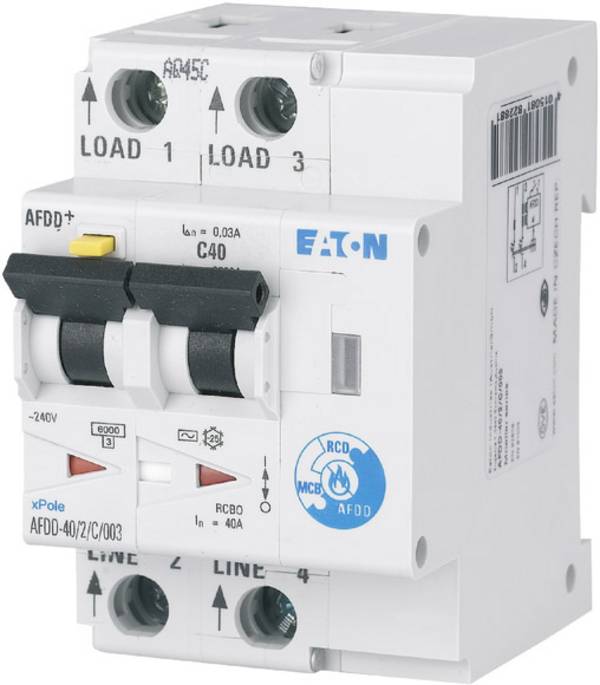 Eaton 187237 požární spínač 2pólový 40 A 0.03 A 230 V/AC 1 ks