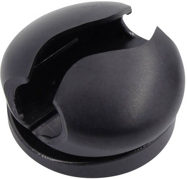 TRU COMPONENTS  držák kabelu samolepicí 93013c1206 Průměr kabelového svazku (rozsah) 8 mm (max)   černá 5 ks