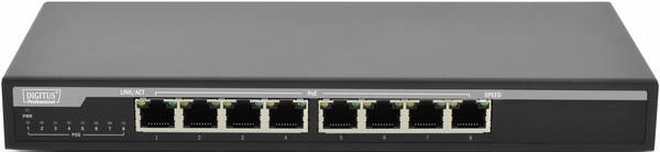 Digitus DN-95340 DN-95340 síťový switch 8 portů 1 GBit/s funkce PoE