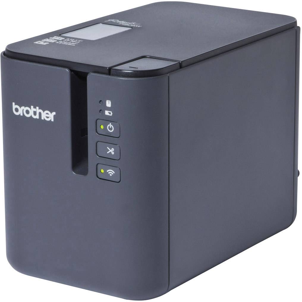 Brother P-Touch PT-P 900 W štítkovač vhodné pro pásky: TZ, Hse, HGe, STe, FLe 3.5 mm, 6 mm, 9 mm, 12 mm, 18 mm, 24 mm, 36 mm