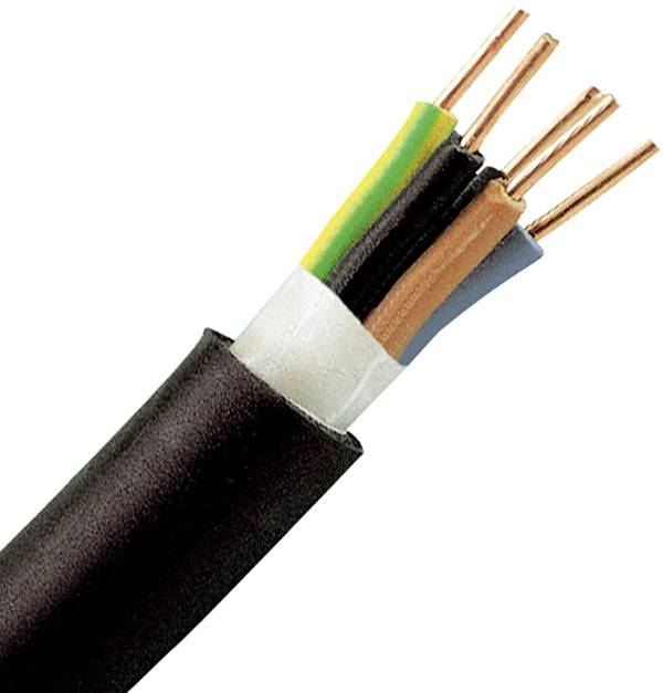 Kopp 157410042 uzemňovací kabel NYY-J 5 G 1.5 mm² černá 10 m