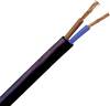 Kopp 152210845 jednožilový kabel - lanko H03VV-F 2 x 0.75 mm² černá 10 m