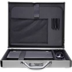 Bezpečnostní kufřík na notebooky Renkforce JJV-2003S s max.velikostí: 39,6 cm (15,6") , hliník