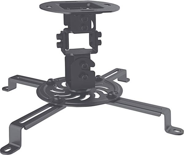 Manhattan Deckenhalterung stropní držák projektoru naklápěcí, nakláněcí vzd. země-strop (max.): 15 cm  černá
