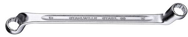 Stahlwille 41041821 20 18 X 21 oboustranný očkový klíč  Délka klíče (cm) (jen pro nadpis) 18 - 21 mm