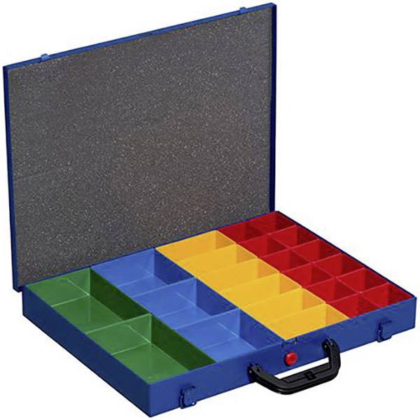 Allit 454128 kufřík na součástky (d x š x v) 440 x 370 x 51 mm  variabilní rozčlenění Box Obsah 1 ks