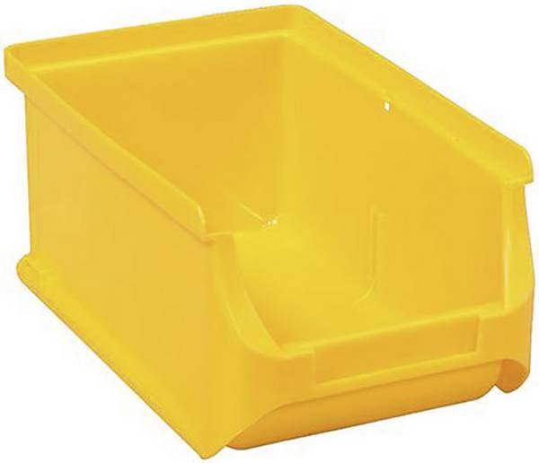 Plastový box na drobný materiál, stohovatelný Allit (d x š x v) 102 x 100 x 75 mm, žlutá