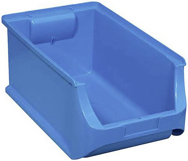 Plastový box na drobný materiál, stohovatelný Allit 456212, (d x š x v) 355 x 205 x 150 mm, modrá