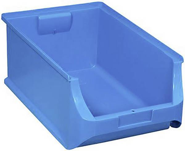 Plastový box na drobný materiál, stohovatelný Allit (d x š x v) 500 x 310 x 200 mm, modrá