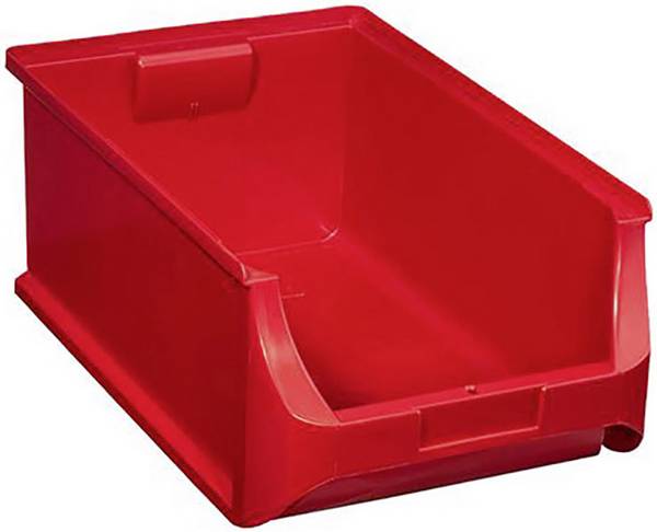 Plastový box na drobný materiál, stohovatelný Allit ALLIT - Sichtlagerkasten ProfiPlus Box 5 aus PP rot Groesse 5 Nutzlast 35, (d x š x v) 500 x 310 x 200 mm, červená