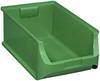 Plastový box na drobný materiál, stohovatelný Allit (d x š x v) 500 x 310 x 200 mm, zelená