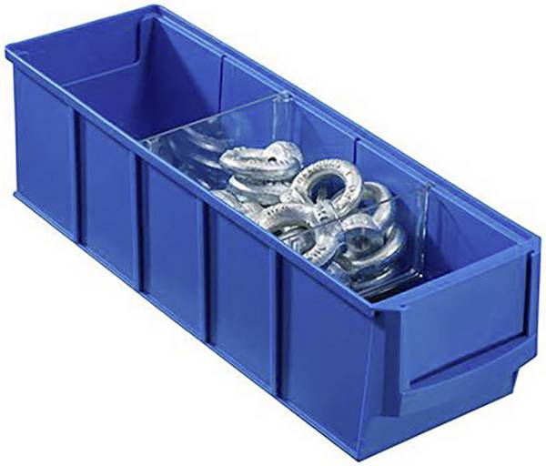 Allit 456520 skladový box   stohovatelné (d x š x v) 300 x 91 x 81 mm modrá 1 ks