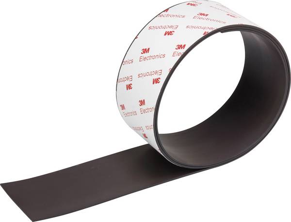 TOOLCRAFT  92013c160 magnetická lepicí fólie  antracitová (d x š) 1 m x 50 mm 1 ks