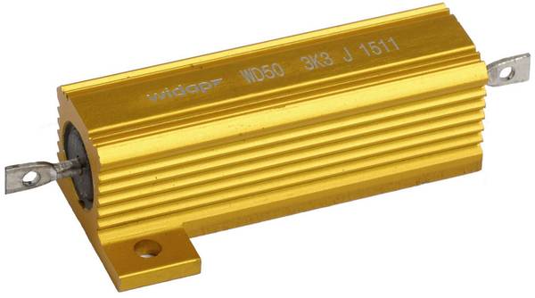 Widap 160076 drátový rezistor 6.8 Ω v pouzdře  50 W 5 % 1 ks