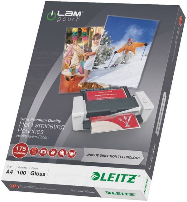 Leitz laminovací folie A4 175 micron lesklý  100 ks