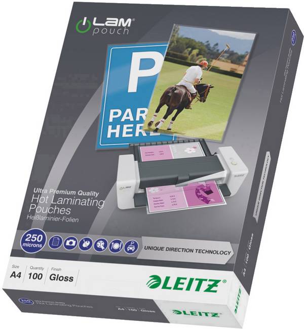 Leitz laminovací folie A4 250 micron lesklý  100 ks