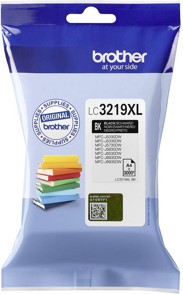 Brother Ink LC-3219XLBK originál  černá LC-3219 XL BK