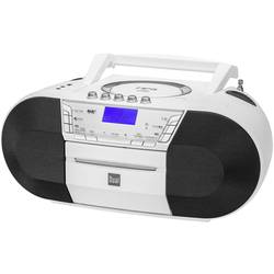 DAB+ a FM rádio s CD/MP3 přehrávačem Dual DAB-P 200, USB, bílá
