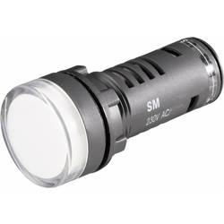 LED signálka, 22 mm, 230 V/AC, RN-2405S/P, zelená