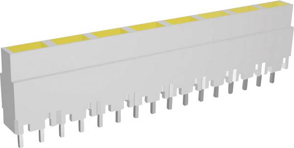 Signal Construct ZALW 081 LED série 8násobná žlutá (d x š x v) 40.8 x 3.7 x 9 mm