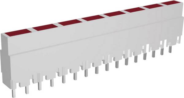 Signal Construct ZALW 080 LED série 8násobná červená (d x š x v) 40.8 x 3.7 x 9 mm