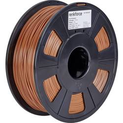Vlákno pro 3D tiskárny Renkforce 01.04.01.1120, PLA plast, 1.75 mm, 1 kg, hnědá