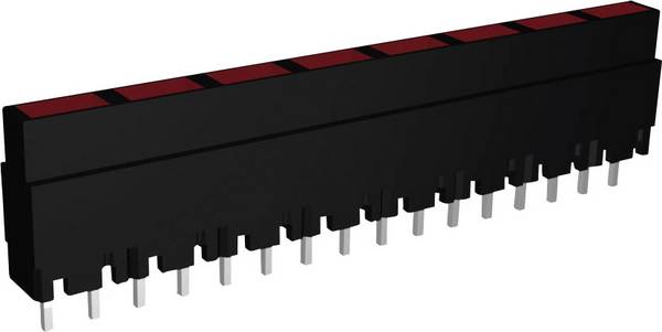 Signal Construct ZALS 080 LED série 8násobná červená (d x š x v) 40.8 x 3.7 x 9 mm