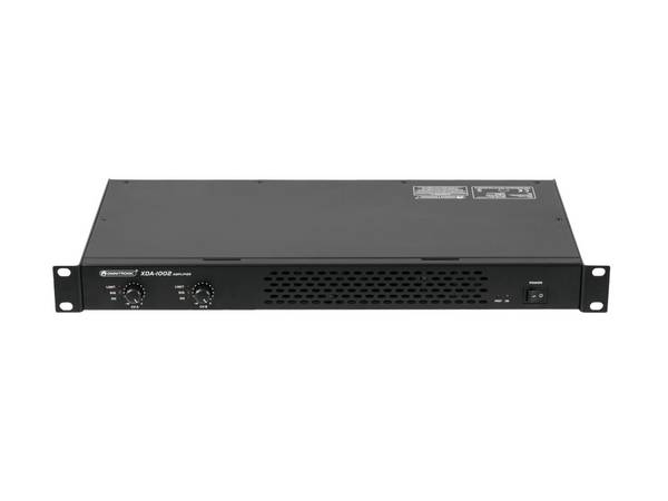 Omnitronic XDA-1002 PA zesilovač Výkon RMS na kanál při odporu 4 ohmy: 510 W