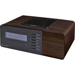 Radiobudík soundmaster UR180DBR, DAB+, FM, AUX, tmavě hnědá
