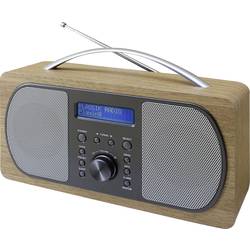 DAB+ prenosné rádio SoundMaster DAB600HBR, DAB+, UKW, svetlohnedá