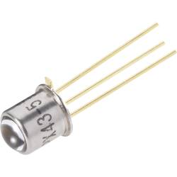 Fototranzistor Osram Components BPX 43, TO 18
