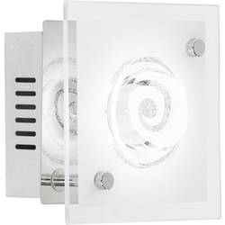 LED nástěnné světlo WOFI Tyra 4105.01.01.6000, 4 W, teplá bílá, chrom