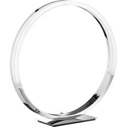 LED stolní lampa WOFI Soul 8117.01.01.6400, 8.5 W, teplá bílá, chrom