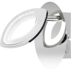 Nástěnný LED reflektor WOFI Carey 4482.01.01.6000, 5 W, teplá bílá, chrom