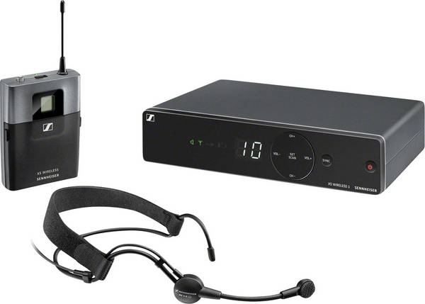 headset sada bezdrátového mikrofonu Sennheiser XSW 1-ME3-E Druh přenosu:bezdrátový