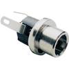 Nízkonapěťový konektor BKL Electronic 072783, zásuvka, vestavná vertikální, 5.7 mm, 2.5 mm, 1 ks