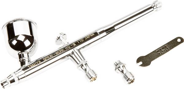 Tamiya HG Airbrush III 0,3 mm double action pistole Airrbrush Ø trysky 0.3 mm
