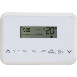 Pokojový termostat Basetech TS108B, týdenní program, na omítku, 5 do 30 °C