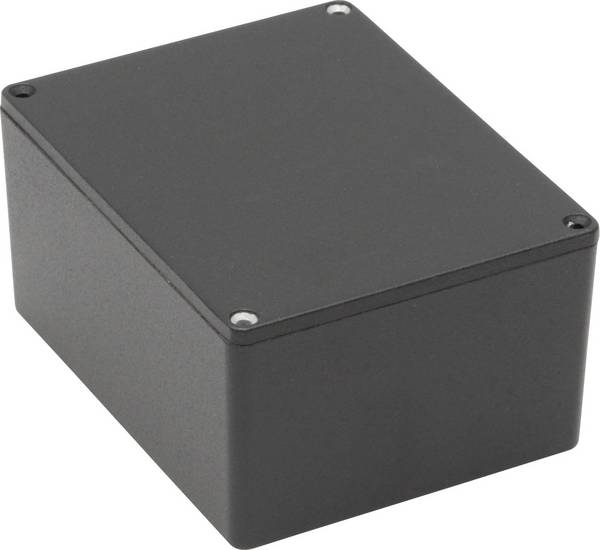 Hammond Electronics  1590PPBK univerzální pouzdro 121 x 95 x 61  hliník  černá 1 ks
