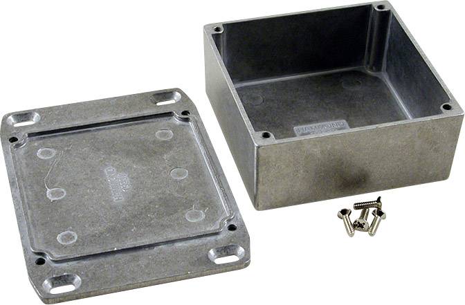 Hammond Electronics 1590YFL univerzální pouzdro 92 x 92 x 42 hliník přírodní 1 ks