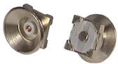 Huber+Suhner 82_MMBX-S50-0-13/111_NE 84032435 MMBX konektor zásuvka, vestavná vertikální 50 Ω 1 ks