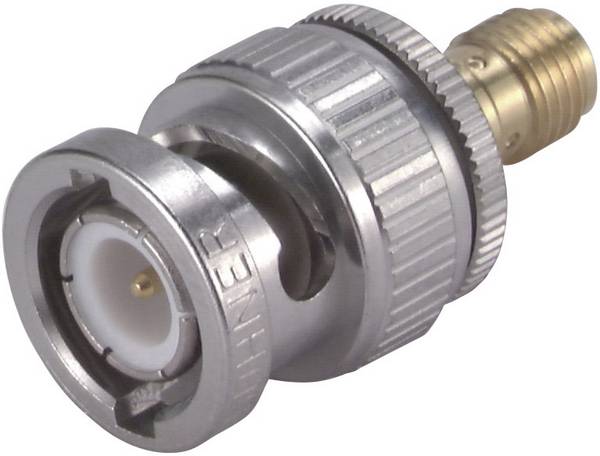 Huber+Suhner 22540610 BNC adaptér BNC zástrčka - SMA zásuvka 1 ks