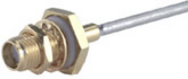 Huber+Suhner 24_SMA-50-3-15/111_NE 22641153 SMA konektor vestavná zásuvka, rovná 50 Ω 1 ks