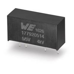 DC/DC měnič napětí do DPS Würth Elektronik 177920514, 5 V, 5 V, 0.2 A, 1 W, počet výstupů 1 x