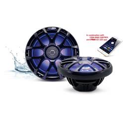 2cestný koaxiální vestavný reproduktor Caliber Audio Technology CSM20RGB/B, 160 W