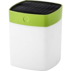 Solární stolní lampa 1 W teplá bílá Konstsmide Assisi 7806-602 zelená